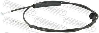 Motora pārsega slēdzenes trose FEBEST 12101-TBL