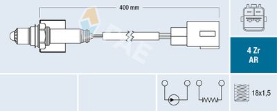Лямбда-зонд FAE 75654