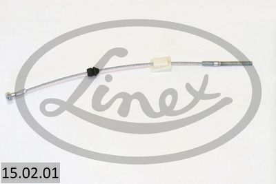 Тросик, cтояночный тормоз LINEX 15.02.01