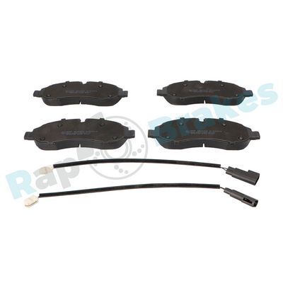 Комплект тормозных колодок, дисковый тормоз RAP BRAKES R-P1509