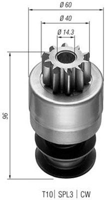 Zobrats, Starteris MAGNETI MARELLI 940113020163