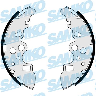 Комплект тормозных колодок SAMKO 81074