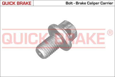 Skrūve, Bremžu suports QUICK BRAKE 11613