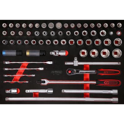 Muciņatslēgu komplekts KS TOOLS 811.0066