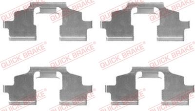Piederumu komplekts, Disku bremžu uzlikas QUICK BRAKE 109-1675