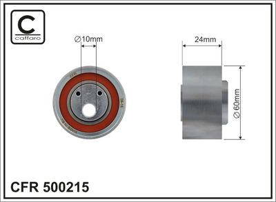Натяжной ролик, ремень ГРМ CAFFARO 500215