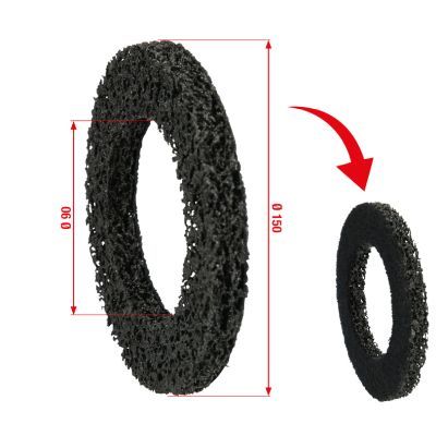 Tīrīšanas disks, tīrīšanas komplekts (riteņa rumba) KS TOOLS 100.5077