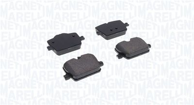 Bremžu uzliku kompl., Disku bremzes MAGNETI MARELLI 363916061241