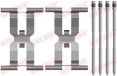 Piederumu komplekts, Disku bremžu uzlikas QUICK BRAKE 109-0143