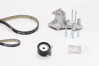 Ūdenssūknis + Zobsiksnas komplekts CONTINENTAL CTAM CT1211WP2PRO