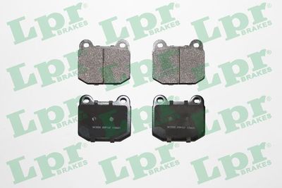 Комплект тормозных колодок, дисковый тормоз LPR 05P137