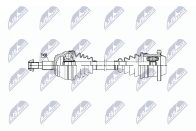 półoś napędowa NTY NPW-VW-249