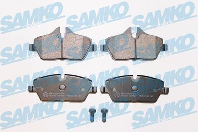 Комплект тормозных колодок, дисковый тормоз SAMKO 5SP1241