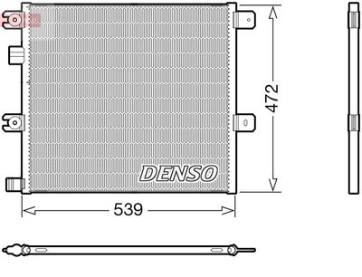 Kondensators, Gaisa kond. sistēma DENSO DCN99077