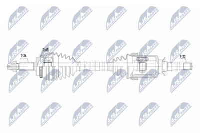 Приводной вал NTY NPW-TY-195