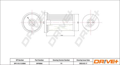 Топливный фильтр Dr!ve+ DP1110.13.0066