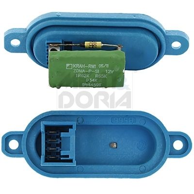 Сопротивление, вентилятор салона MEAT & DORIA 667480