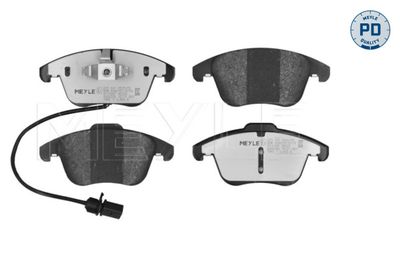 Bremžu uzliku kompl., Disku bremzes MEYLE 025 247 0520/PD