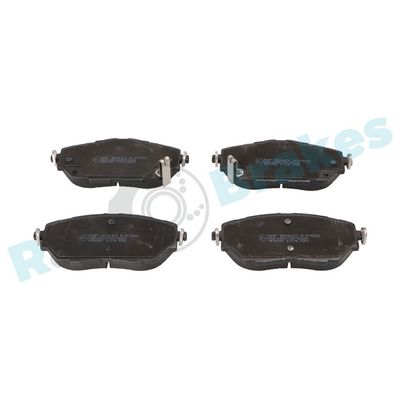 Bremžu uzliku kompl., Disku bremzes RAP BRAKES R-P1593