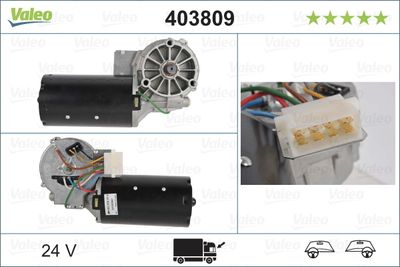 Stikla tīrītāju motors VALEO 403809
