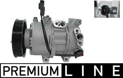 Компрессор, кондиционер MAHLE ACP 759 000P