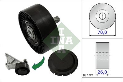 Parazīt-/Vadrullītis, Ķīļrievu siksna Schaeffler INA 532 0718 10