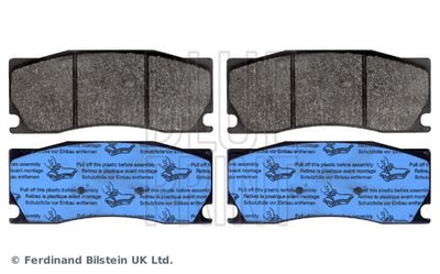 Bremžu uzliku kompl., Disku bremzes BLUE PRINT ADJ134243