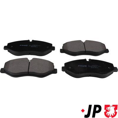 Bremžu uzliku kompl., Disku bremzes JP GROUP 1363607310