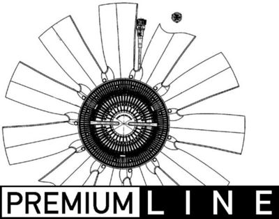 Ventilators, Motora dzesēšanas sistēma MAHLE CFF 503 000P