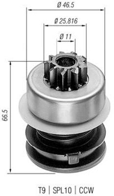 Zobrats, Starteris MAGNETI MARELLI 940113020031