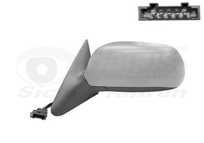 Ārējais atpakaļskata spogulis VAN WEZEL 7620827