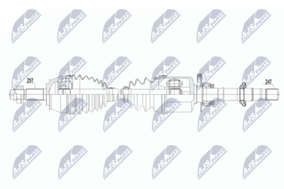 Piedziņas vārpsta NTY NPW-FT-100