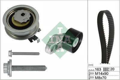 Комплект ремня ГРМ Schaeffler INA 530 0846 10