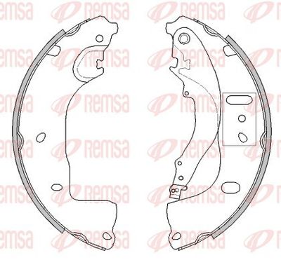 Bremžu loki REMSA 4539.00