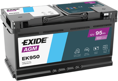 Стартерная аккумуляторная батарея EXIDE EK950