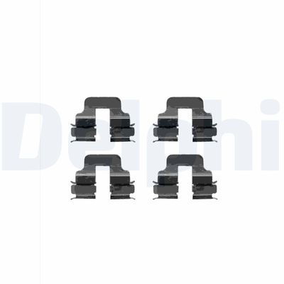 Piederumu komplekts, Disku bremžu uzlikas DELPHI LX0344