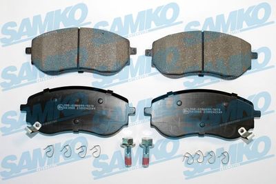 Комплект тормозных колодок, дисковый тормоз SAMKO 5SP2149