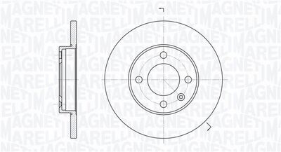 Тормозной диск MAGNETI MARELLI 361302040193