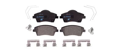 Bremžu uzliku kompl., Disku bremzes HELLA 8DB 355 040-351