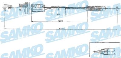 Тросик газа SAMKO C0079A