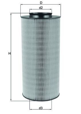 Gaisa filtrs KNECHT LX 918