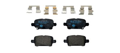 Комплект тормозных колодок, дисковый тормоз HELLA 8DB 355 024-911