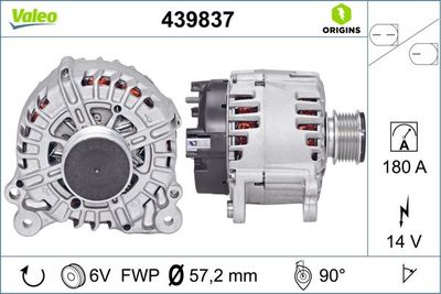 Ģenerators VALEO 439837