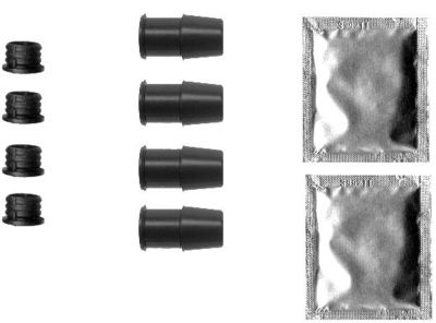 Направляющая гильза, корпус скобы тормоза HELLA 8DZ 355 201-591