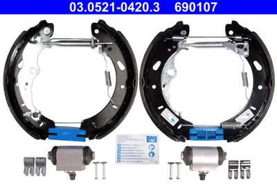 Комплект тормозных колодок ATE 03.0521-0420.3