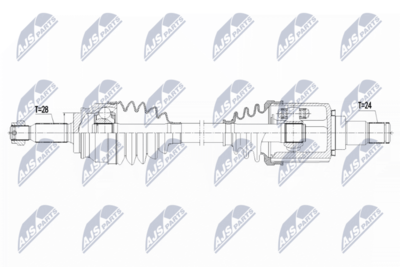 Приводной вал NTY NPW-CT-125