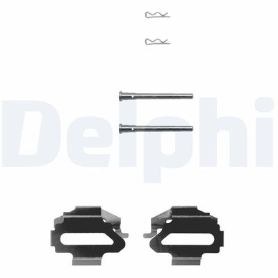 Piederumu komplekts, Disku bremžu uzlikas DELPHI LX0162