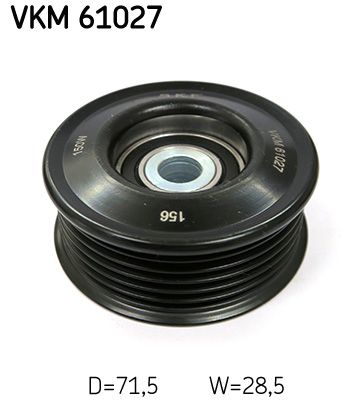 Parazīt-/Vadrullītis, Ķīļrievu siksna SKF VKM 61027