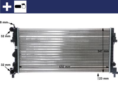 Radiators, Motora dzesēšanas sistēma MAHLE CR 1096 000S