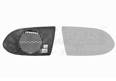 Spoguļstikls, Ārējais atpakaļskata spogulis VAN WEZEL 3790838